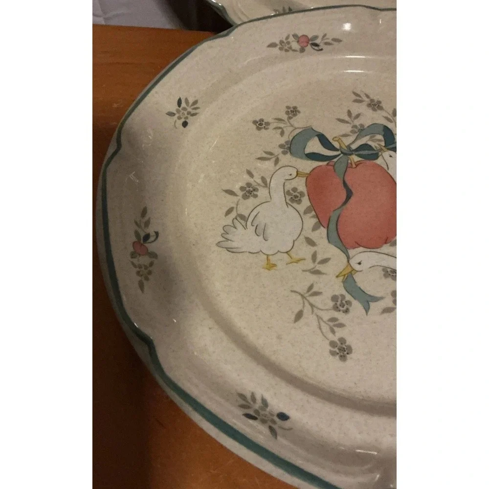 Vintage Marmalade Goose International Stoneware- Set Of 2  11